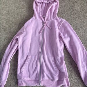 Light Purple Zip-Up Hoodie